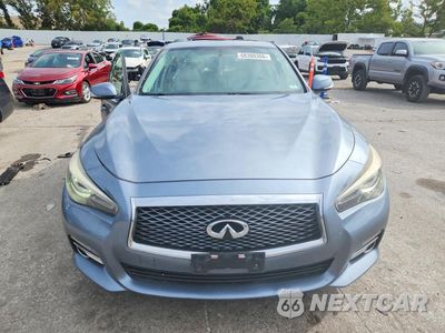 Piąte zdjęcie samochodu w środku: 2015 INFINITI Q50 PREMIUM VIN:JN1BV7AR6FM392292 - miniatura