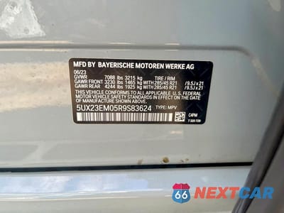 Zdjęcie 13 z 13 samochodu: 2024 BMW X7 XDRIVE40I VIN:5UX23EM05R9S83624 - miniatura