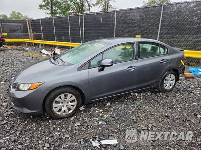 2012 HONDA CIVIC LX 19XFB2F53CE371037 - główne zdjęcie licytacji z USA - miniatura