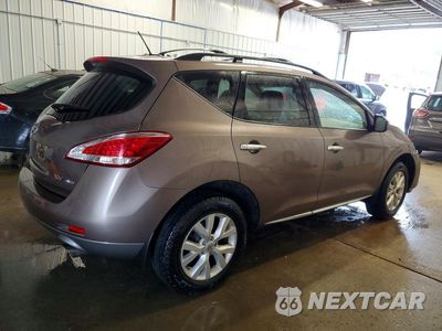 Trzecie zdjęcie samochodu z tyłu: 2012 NISSAN MURANO S VIN:JN8AZ1MWXCW205670 - miniatura