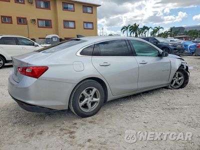 Trzecie zdjęcie samochodu z tyłu: 2017 CHEVROLET MALIBU LS VIN:1G1ZB5ST0HF277948 - miniatura