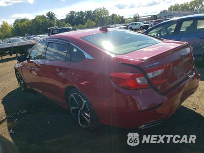 Drugie zdjęcie samochodu z przodu: 2018 HONDA ACCORD SPORT VIN:1HGCV1F31JA240130 - miniatura