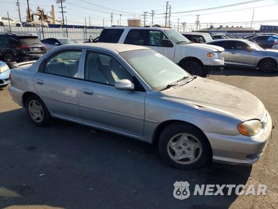 Czwarte zdjęcie samochodu z boku: 2001 KIA SEPHIA BASE VIN:KNAFB121015079784 - miniatura