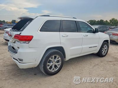 Trzecie zdjęcie samochodu z tyłu: 2018 JEEP GRAND CHEROKEE OVERLAND VIN:1C4RJECG2JC193374 - miniatura