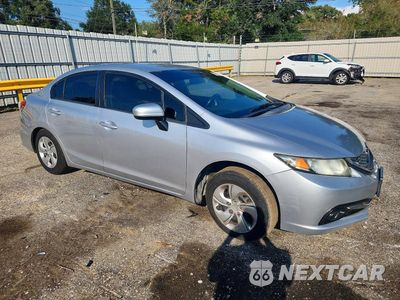 Czwarte zdjęcie samochodu z boku: 2015 HONDA CIVIC LX VIN:19XFB2F55FE270067 - miniatura