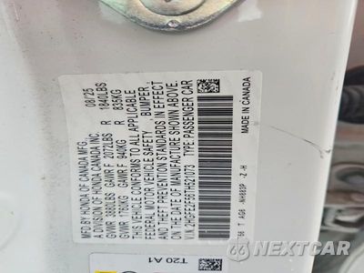 Zdjęcie 13 z 13 samochodu: 2026 HONDA CIVIC SPORT VIN:2HGFE2F56TH521073 - miniatura