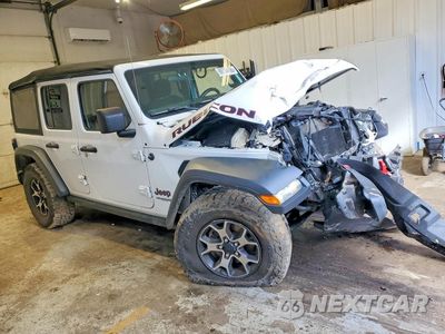 Czwarte zdjęcie samochodu z boku: 2021 JEEP WRANGLER UNLIMITED RUBICON VIN:1C4HJXFG9MW511951 - miniatura