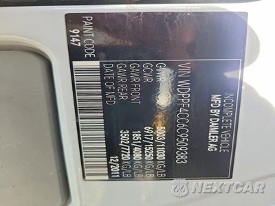 Zdjęcie 13 z 13 samochodu: 2012 FREIGHTLINER SPRINTER 3500 VIN:WDPPF4CC6C9509383 - miniatura