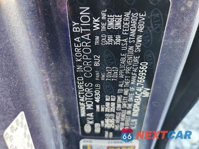 Zdjęcie 13 z 13 samochodu: 2020 KIA SPORTAGE LX VIN:KNDPM3AC4L7669560 - miniatura