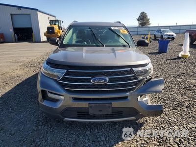 Piąte zdjęcie samochodu w środku: 2021 FORD EXPLORER XLT VIN:1FMSK8DH9MGA31953 - miniatura