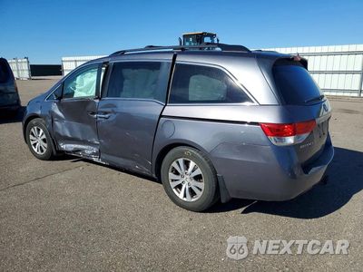 Drugie zdjęcie samochodu z przodu: 2016 HONDA ODYSSEY EXL VIN:5FNRL5H61GB074317 - miniatura