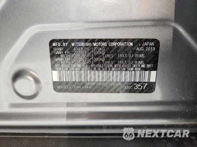 Zdjęcie 13 z 13 samochodu: 2020 MITSUBISHI OUTLANDER SPORT ES VIN:JA4AP3AU4LU004076 - miniatura