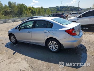 Drugie zdjęcie samochodu z przodu: 2012 HONDA CIVIC LX VIN:19XFB2F55CE042565 - miniatura