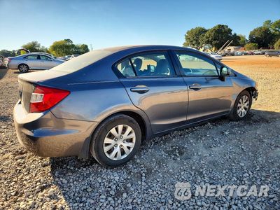Trzecie zdjęcie samochodu z tyłu: 2012 HONDA CIVIC LX VIN:19XFB2F55CE091765 - miniatura