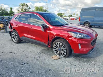 Czwarte zdjęcie samochodu z boku: 2022 FORD ESCAPE TITANIUM VIN:1FMCU9J98NUB87342 - miniatura
