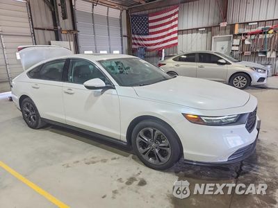 Czwarte zdjęcie samochodu z boku: 2026 HONDA ACCORD HYBRID EXL VIN:1HGCY2F64TA010463 - miniatura