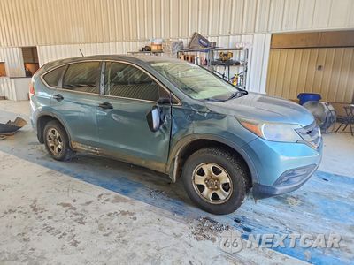 Czwarte zdjęcie samochodu z boku: 2014 HONDA CR-V LX VIN:2HKRM3H38EH500185 - miniatura