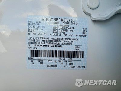 Zdjęcie 13 z 13 samochodu: 2026 FORD EXPLORER PLATINUM VIN:1FMUK8HH3TGB45626 - miniatura