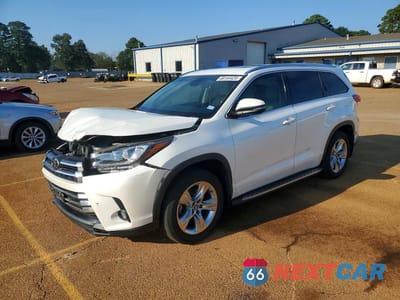 2017 TOYOTA HIGHLANDER LIMITED 5TDYZRFH4HS212368 - główne zdjęcie licytacji z USA - miniatura