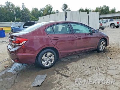 Trzecie zdjęcie samochodu z tyłu: 2013 HONDA CIVIC LX VIN:19XFB2F53DE083682 - miniatura