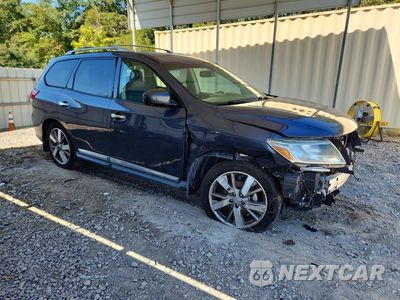 Czwarte zdjęcie samochodu z boku: 2014 NISSAN PATHFINDER S VIN:5N1AR2MN8EC685068 - miniatura