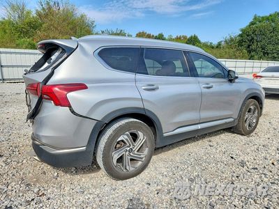 Trzecie zdjęcie samochodu z tyłu: 2021 HYUNDAI SANTA FE SEL VIN:5NMS34AJ3MH336410 - miniatura