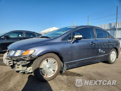2007 HONDA CIVIC HYBRID JHMFA36257S017052 - główne zdjęcie licytacji z USA - miniatura
