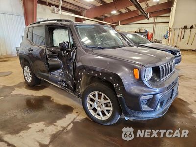 Czwarte zdjęcie samochodu z boku: 2021 JEEP RENEGADE LATITUDE VIN:ZACNJDBB0MPN16980 - miniatura