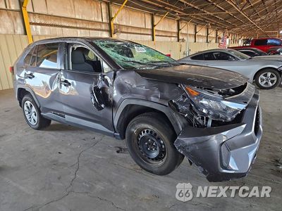 Czwarte zdjęcie samochodu z boku: 2022 TOYOTA RAV4 LE VIN:2T3F1RFV3NC277910 - miniatura