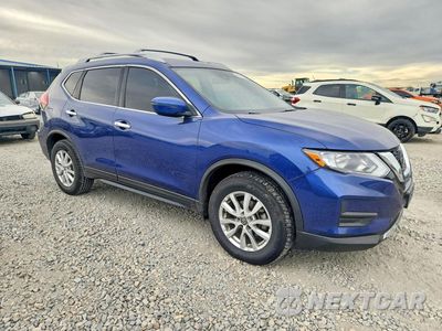 Czwarte zdjęcie samochodu z boku: 2019 NISSAN ROGUE SV VIN:KNMAT2MV1KP552467 - miniatura