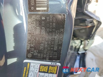 Zdjęcie 12 z 12 samochodu: 2016 KIA FORTE LX VIN:KNAFK4A60G5540215 - miniatura