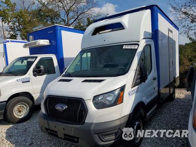 2023 FORD TRANSIT REFRIGERATED BOX TRUCK 1FDBW5ZG4PKA11016 - główne zdjęcie licytacji z USA - miniatura