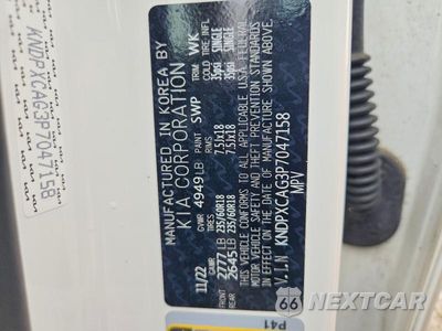 Zdjęcie 12 z 12 samochodu: 2023 KIA SPORTAGE SX PRESTIGE VIN:KNDPXCAG3P7047158 - miniatura