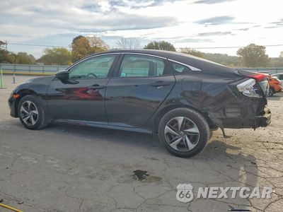 Drugie zdjęcie samochodu z przodu: 2019 HONDA CIVIC LX VIN:19XFC2F61KE023130 - miniatura