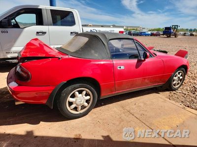 Trzecie zdjęcie samochodu z tyłu: 1992 MAZDA MX-5 MIATA VIN:JM1NA3512N1303837 - miniatura