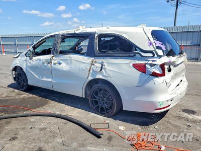 Drugie zdjęcie samochodu z przodu: 2018 HONDA ODYSSEY ELITE VIN:5FNRL6H95JB059519 - miniatura