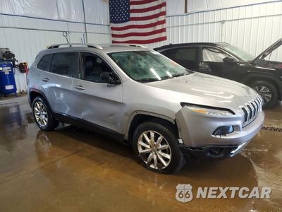 Czwarte zdjęcie samochodu z boku: 2017 JEEP CHEROKEE LIMITED VIN:1C4PJLDB6HW502478 - miniatura