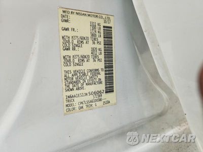 Zdjęcie 13 z 13 samochodu: 2018 NISSAN TITAN SV VIN:1N6AA1E51JN506062 - miniatura