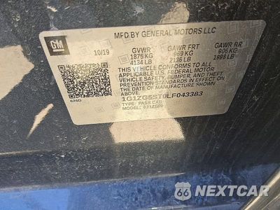 Zdjęcie 12 z 12 samochodu: 2020 CHEVROLET MALIBU RS VIN:1G1ZG5ST0LF043383 - miniatura