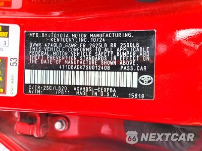 Zdjęcie 12 z 12 samochodu: 2025 TOYOTA CAMRY XSE VIN:4T1DBADK7SU012408 - miniatura