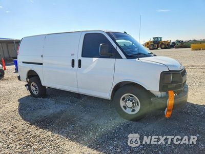Czwarte zdjęcie samochodu z boku: 2016 CHEVROLET EXPRES2500 VIN:1GCWGAFFXG1219964 - miniatura