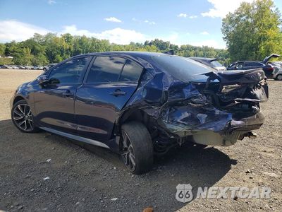 Drugie zdjęcie samochodu z przodu: 2022 TOYOTA COROLLA SE VIN:JTDS4MCE8NJ088647 - miniatura