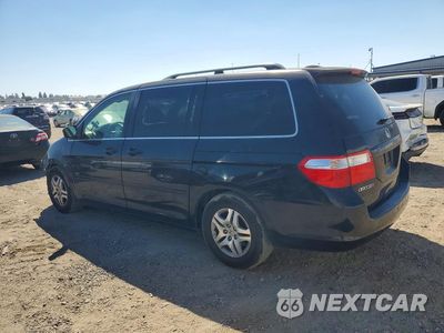 Drugie zdjęcie samochodu z przodu: 2007 HONDA ODYSSEY EXL VIN:5FNRL38757B113732 - miniatura
