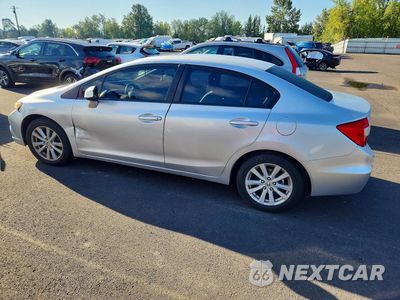Drugie zdjęcie samochodu z przodu: 2012 HONDA CIVIC EX VIN:2HGFB2F85CH312409 - miniatura