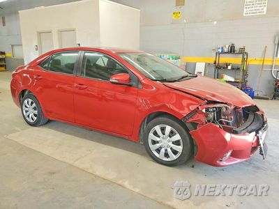 Czwarte zdjęcie samochodu z boku: 2016 TOYOTA COROLLA S VIN:2T1BURHE7GC633564 - miniatura