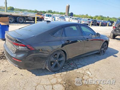 Trzecie zdjęcie samochodu z tyłu: 2024 HONDA ACCORD HYBRID SPORT-L VIN:1HGCY2F79RA011268 - miniatura