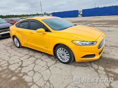 Czwarte zdjęcie samochodu z boku: 2016 FORD FUSION SE HYBRID VIN:3FA6P0LU1GR333036 - miniatura