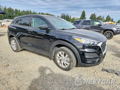 Czwarte zdjęcie samochodu z boku: 2021 HYUNDAI TUCSON SE VIN:KM8J2CA44MU308641 - miniatura