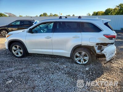 Drugie zdjęcie samochodu z przodu: 2015 TOYOTA HIGHLANDER LIMITED VIN:5TDDKRFH6FS105354 - miniatura