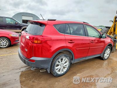 Trzecie zdjęcie samochodu z tyłu: 2014 TOYOTA RAV4 LIMITED VIN:JTMDFREV6ED065640 - miniatura